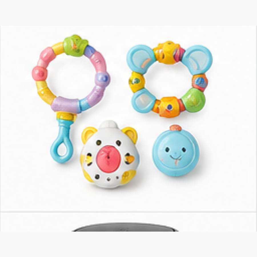 Baby Soft Rattle Toy Set