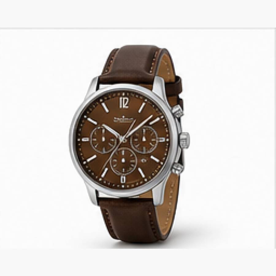 Brown Luxury Chrono Watch